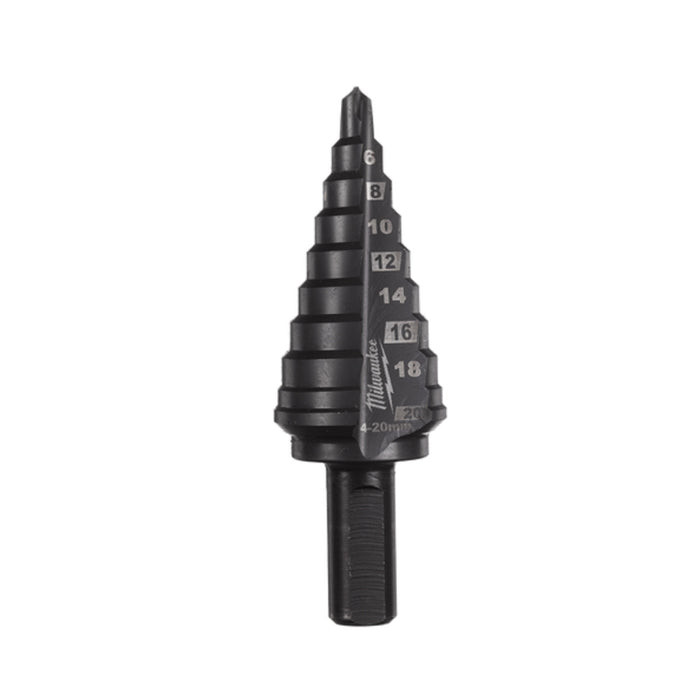 Milwaukee 48899372 4mm-20mm Cobalt Step Drill Bit