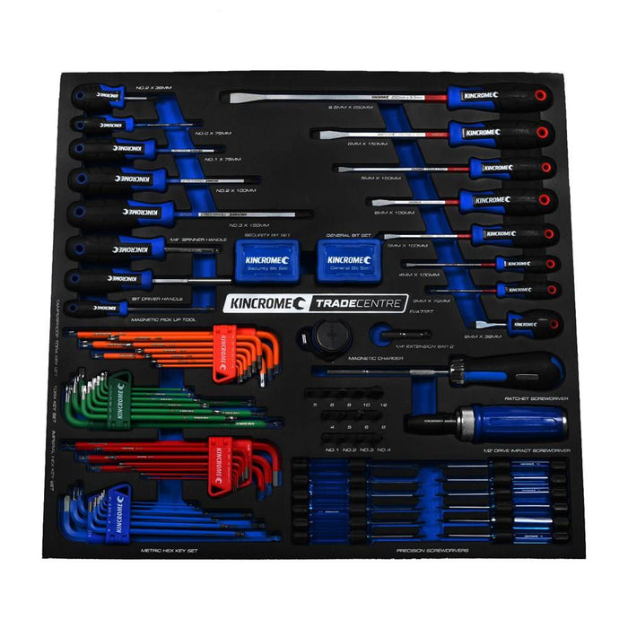 Kincrome K1771 524 Piece Metric & SAE 13 Drawer Roller Cabinet Tool Kit