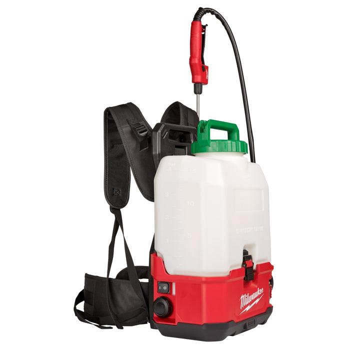 Milwaukee M18BPFPCSA0 18V 15L SWITCH TANK Cordless Backpack Chemical Sprayer with Powered Base (Skin Only)