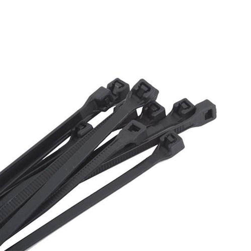 Kincrome Kincrome K15712 25 Piece 370x4.8mm Black Cable Tie Pack