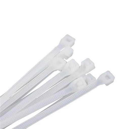 Kincrome Kincrome K15721 25 Piece 100x2.5mm Natural Cable Tie Pack