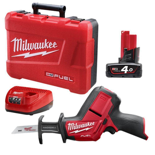 Milwaukee Milwaukee M12CHZ-401C 12V 4.0Ah FUEL Cordless Reciprocating Saw Kit