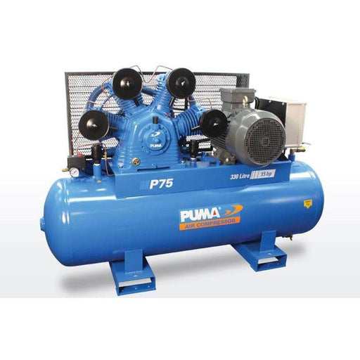 Puma Puma P75 330L 15.0HP 11kW 415V 23Ah Belt Drive Air Compressor