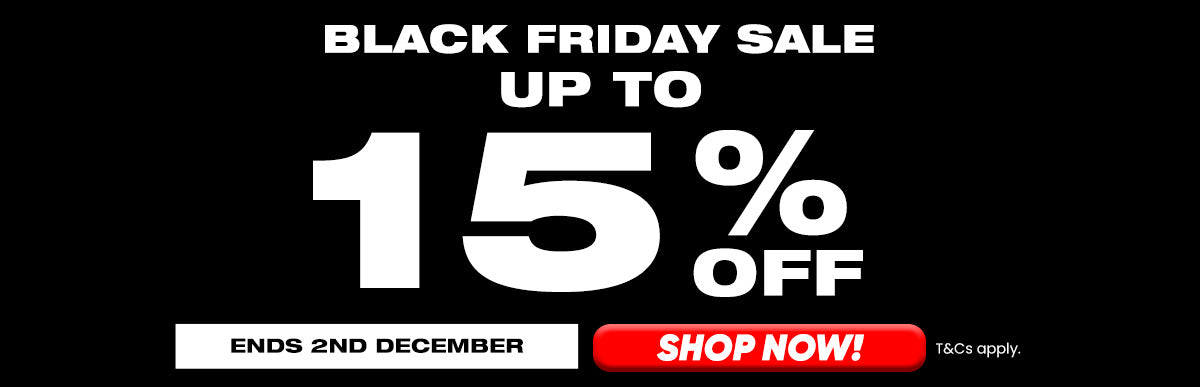 Black Friday 2024 - 15% OFF