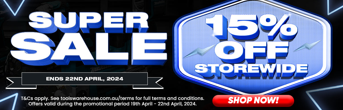 15% Off Super Sale