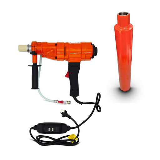 Bohrer ZIZCF0280 1500W 2-Speed Core Drill + Bohrer BOH-64450 64mm Diamond Core Bit Bundle