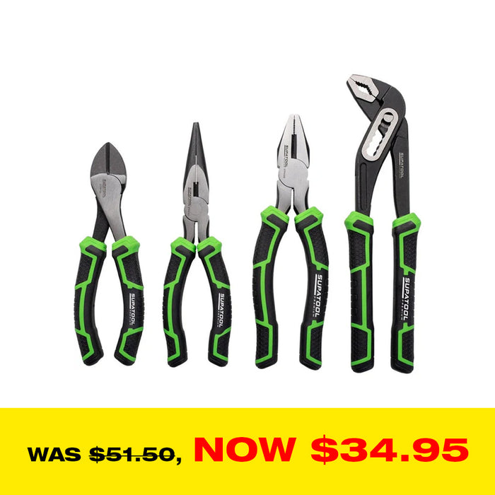 Supatool STP4104 4 Piece Plier Set