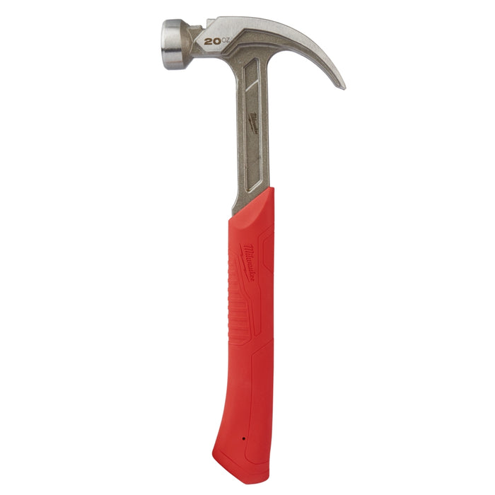 Milwaukee 48229080A 20oz Smooth Face Steel Curved Claw Hammer
