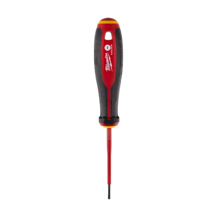 Milwaukee 4932478712 0.4mm x 2.5mm x 75mm Slotted VDE Screwdriver