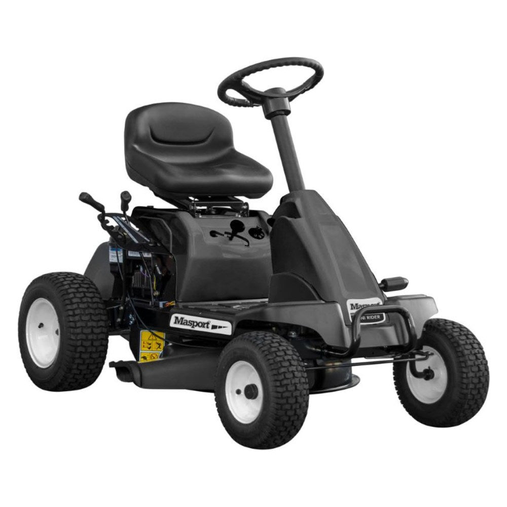 Masport 553341 600mm 24 196cc 6 Speed Electric Start Mini Rider Ride On Lawn Mower Tools 7958