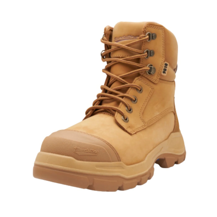 Blundstone 9010 Wheat Rotoflex XHD Nitrile Rubber Lace Up Safety Boots