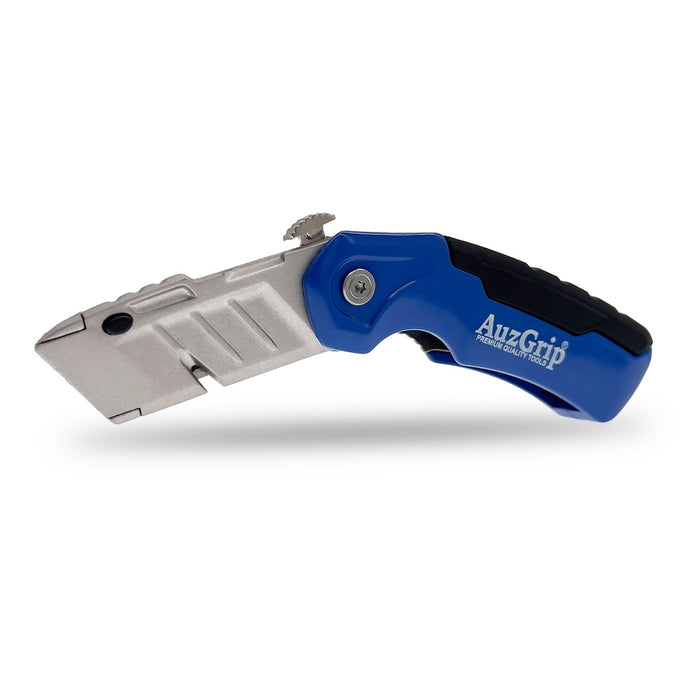 AuzGrip A46015 Auto Retractable Folding Utility Knife