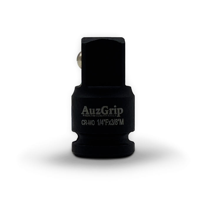 AuzGrip 1/4 Inch Female x 3/8 Inch Male Impact Socket Adaptor Front
