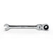 AuzGrip  1/4 Inch Flexible Open End and Ring Combination Ratchet Spanner Front