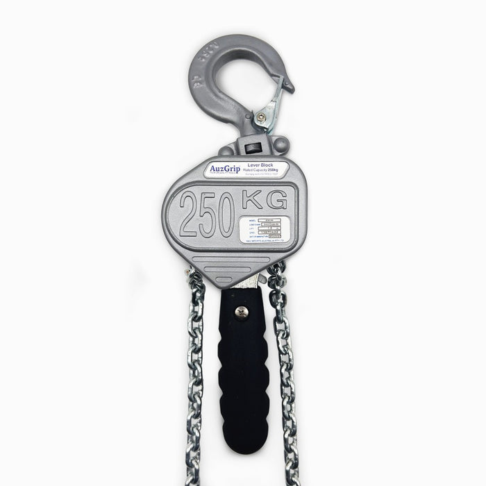 AuzGrip A18120 Mini Lever Chain Block CloseUp 1