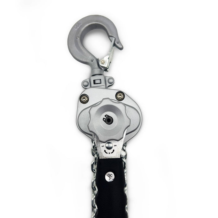 AuzGrip A18121 Mini Lever Chain Block CloseUp 4