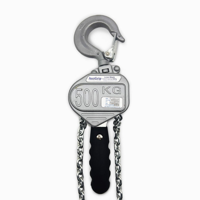 AuzGrip A18121 Mini Lever Chain Block CloseUp