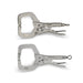 AuzGrip A33025 + A33030 Locking C-Clamp Pliers Bundle