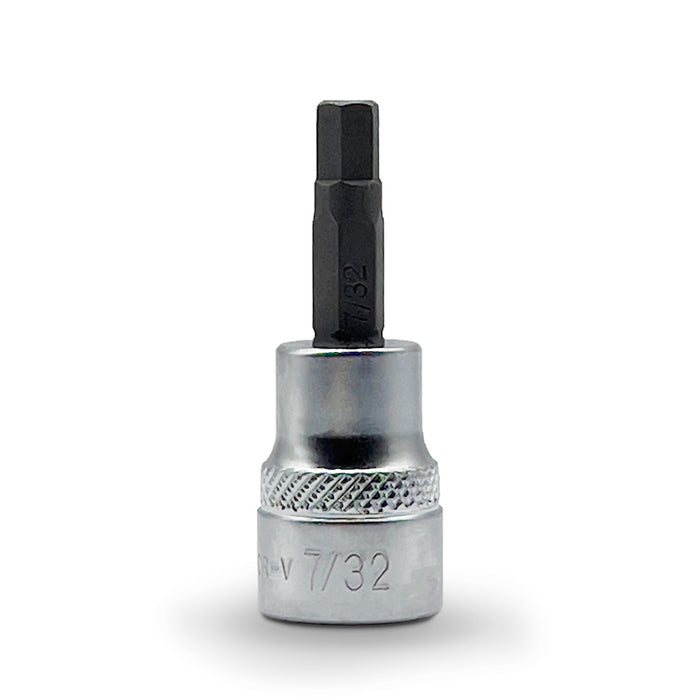 AuzGrip A71075 7/32 Inch SAE 3/8 Inch Square Drive In-Hex Bit Socket Front