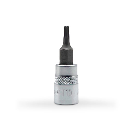 AuzGrip A71185 T10 1/4 Inch Square Drive Torx Bit Socket Front