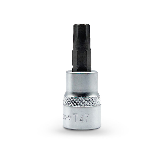 AuzGrip A71197 T47 3/8 Inch Square Drive Torx Bit Socket Front