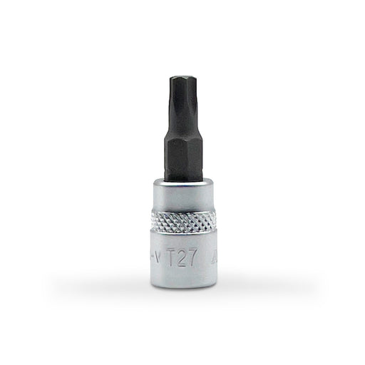 AuzGrip A71208 T27 1/4 Inch Square Drive Tamper Proof Torx Bit Socket Front