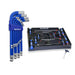 AuzGrip A71305 Jumbo Hex Key Set and A71340 T-Handle Hex Key Set Bundle