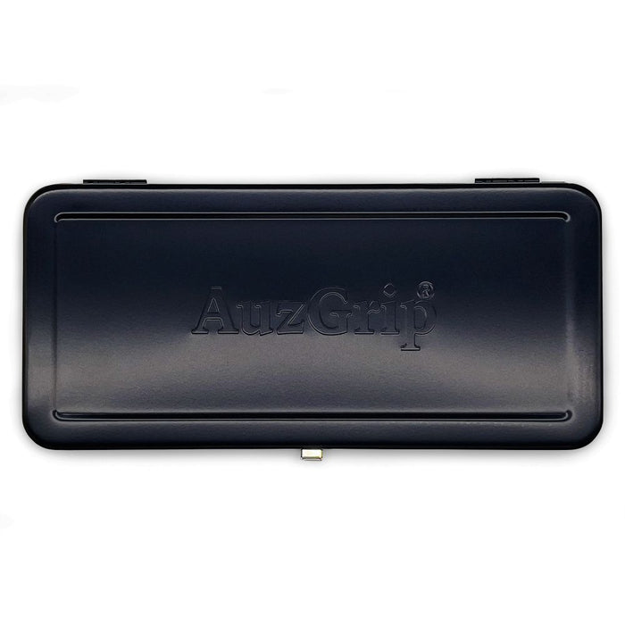 AuzGrip A75353 43 Piece Metric and SAE 6 Point 1/4 Inch Square Drive Deep and Standard Socket Set Front Case 1