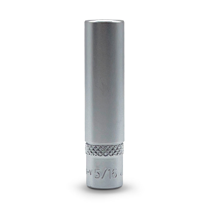 AuzGrip A75374 5/16 Inch SAE 12 Point 1/4 Inch Square Drive Deep Socket Front