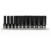 AuzGrip A84503 11 Piece Metric Thin Wall Deep Impact Socket Set Front
