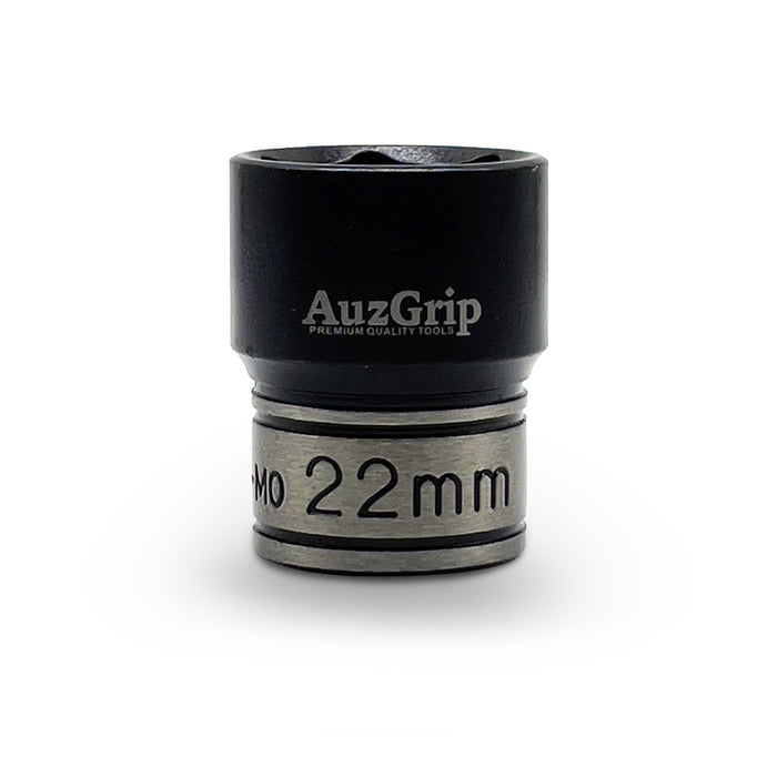 AuzGrip A84522 22mm Thin Wall Impact Socket Front