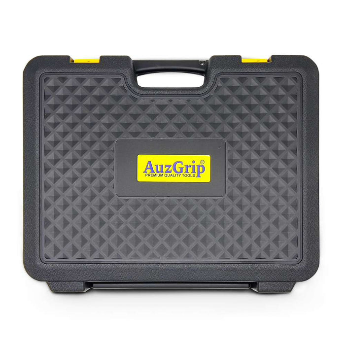 AuzGrip A84617 40 Piece Metric 6 Point Deep & Standard Impact Socket Set Case