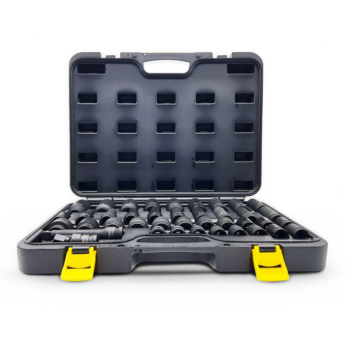 AuzGrip A84617 40 Piece Metric 6 Point Deep & Standard Impact Socket Set Front 1