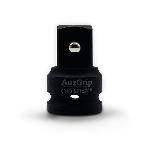 AuzGrip A84863 1/2 Inch Female to 3/4 Inch Male Square Drive Impact Socket Adaptor Front 