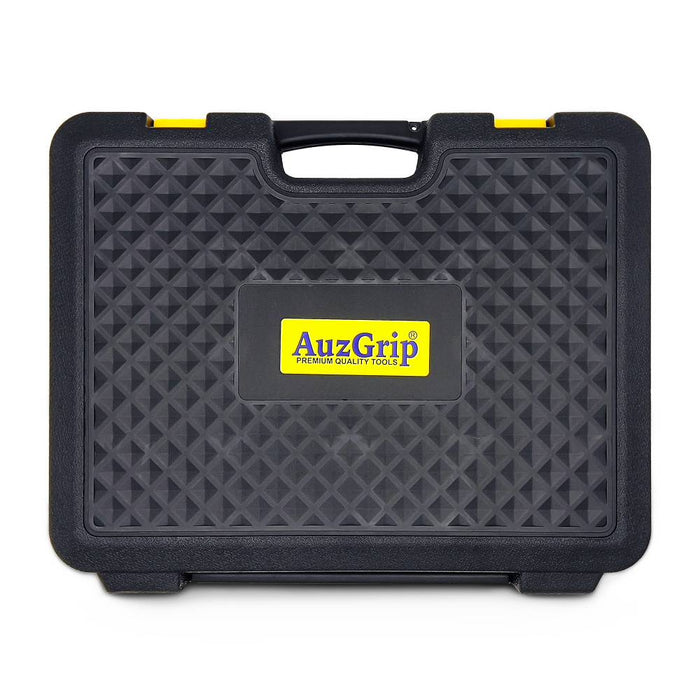 AuzGrip A86602 17 Piece Metric 6 Point 3/4inch Square Drive Impact Socket Set Case1