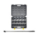 AuzGrip A86602 17pc 3/4" Metric Impact Socket Set and A67310 Breaker Bar Bundle
