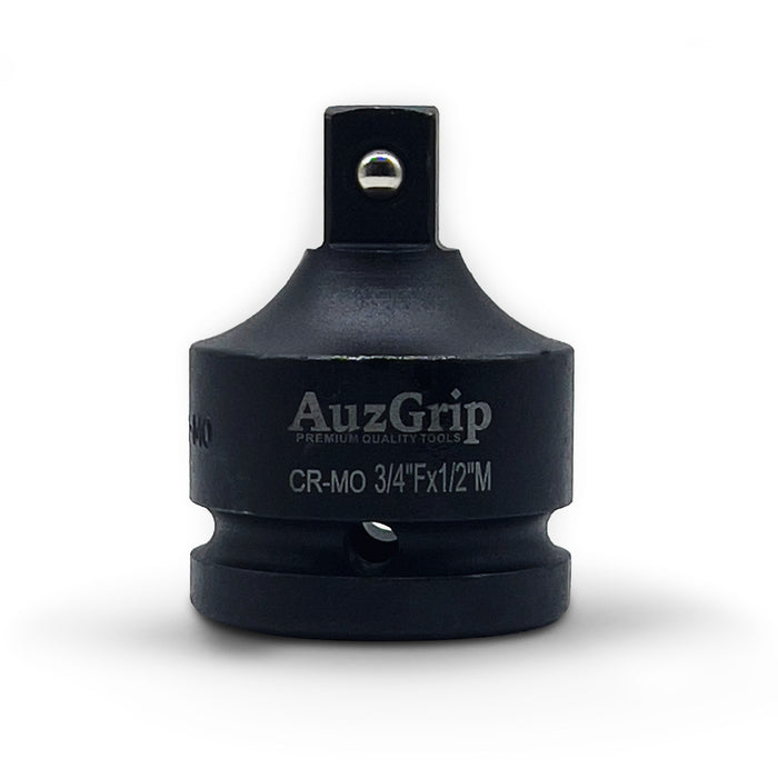 AuzGrip A86776 3/4 Inch Female to 1/2 Inch Male Square Drive Impact Socket Adaptor Front 