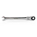 AuzGrip A89715 8mm Flexible Open End Ring Combination Ratchet Spanner Front