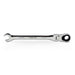 AuzGrip A89717 10mm Flexible Open End Ring Combination Ratchet Spanner Front