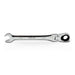 AuzGrip A89718 11mm Flexible Open End Ring Combination Ratchet Spanner Front