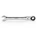 AuzGrip A89724 17mm Flexible Open End Ring Combination Ratchet Spanner Front