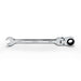 AuzGrip A89740 5/16 Inch Flexible Open End and Ring Combination Ratchet Spanner Front