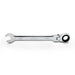 AuzGrip A89744 9/16 Inch Flexible Open End and Ring Combination Ratchet Spanner Front