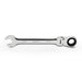 AuzGrip A89748 13/16 Inch Flexible Open End and Ring Combination Ratchet Spanner Front