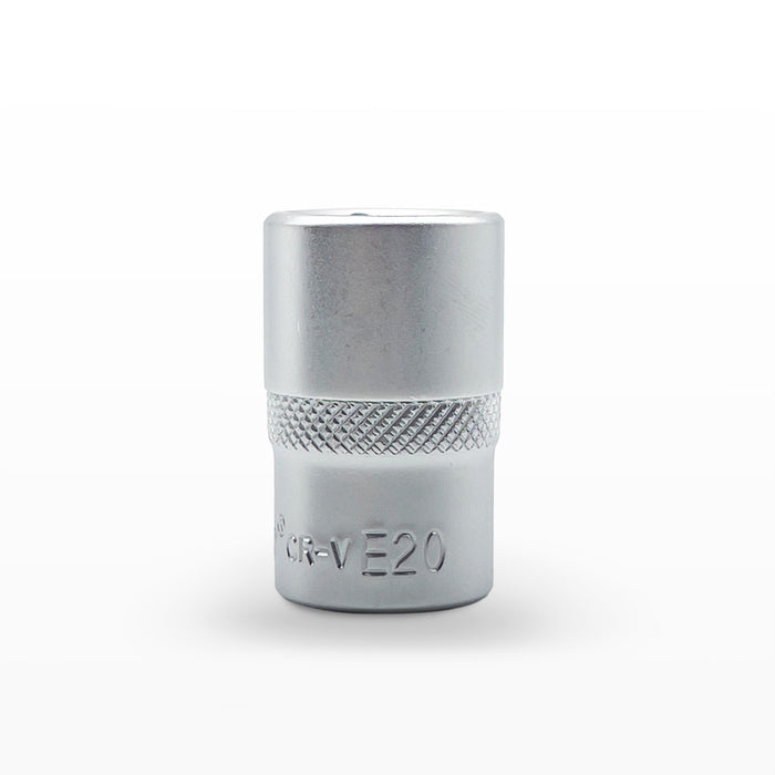 AuzGrip E20 1/2 Inch Square Drive E-Socket Front