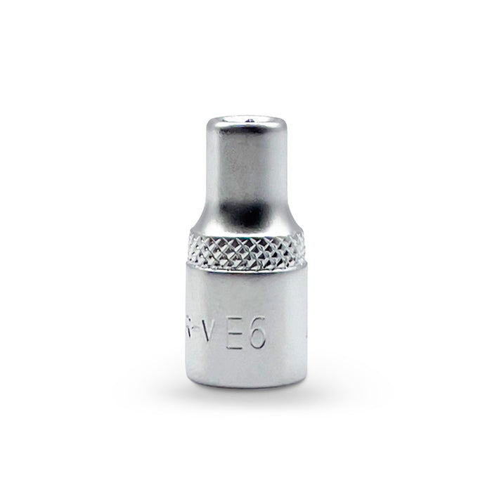 AuzGrip E6 1/4 Inch Square Drive E-Socket Front
