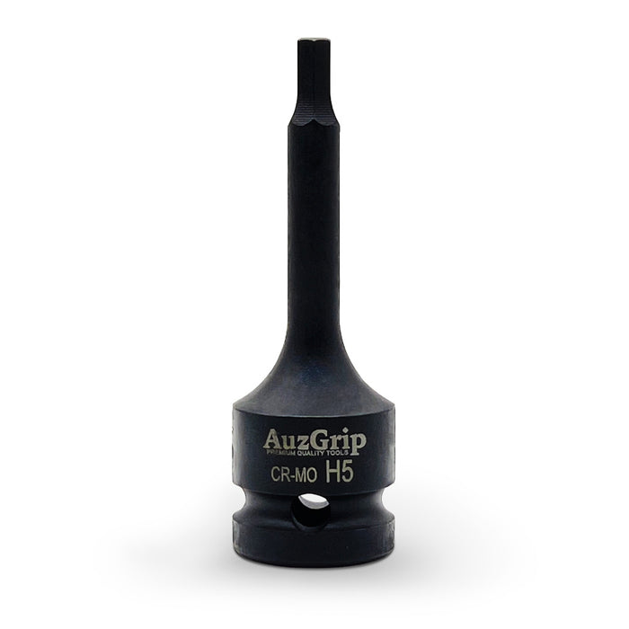 AuzGrip H5 Metric 1/2in Square Drive In-Hex Bit Socket Front