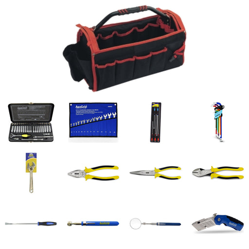 AuzGrip Pro Tote 79 Piece Tool Kit - all 13 products included