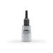 AuzGrip T10 1/4 Inch Square Drive E-Torx Bit Socket Front