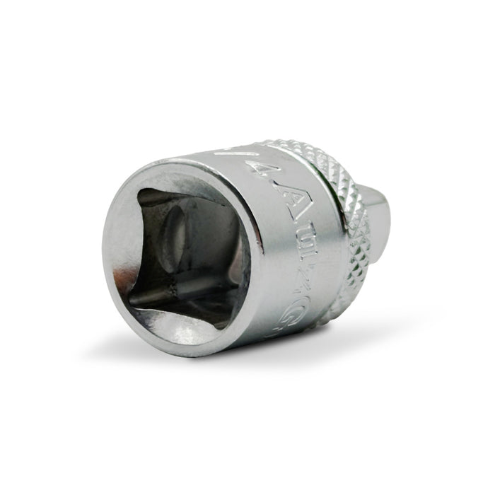 AuzGrip A68041 3/8"F to 1/4"M Square Drive Chrome Socket Adaptor